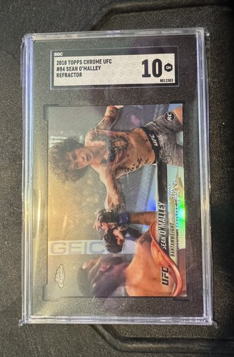 2018 topps chrome ufc - ufc, sean