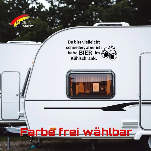 Adesivo camper divertente
