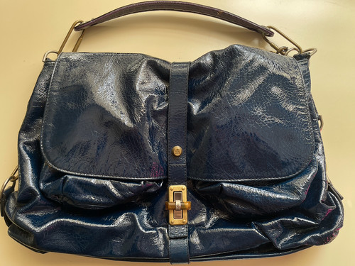 Borsa boho lanvin blu - borsa,