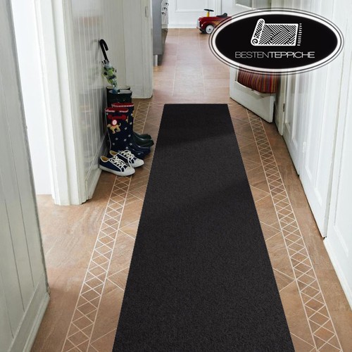 Moderno runner tappeto nero - moderno,