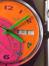 OROLOGIO con ERRORE DI FABBRICAZIONE! Gent FLUO SIGILLO (GV700) - Senza giorno di calendario