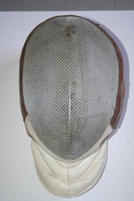 Due Maschere  da Scherma vintage in pelle anni ‘60