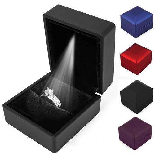 Scatola portagioie led anello - scatola,