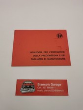 Libretto Istruzioni Per