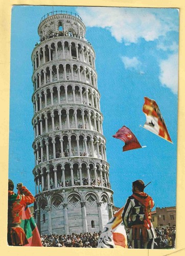 Cartolina italia pisa - cartolina,