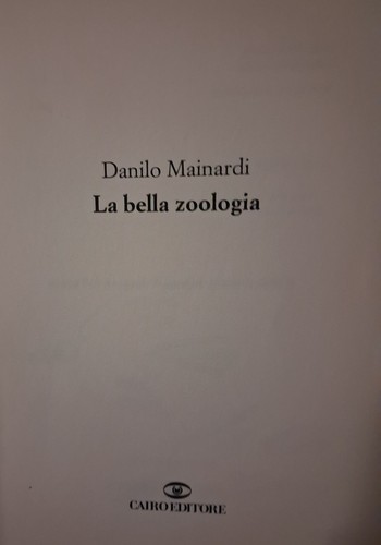 Bella zoologia - la,