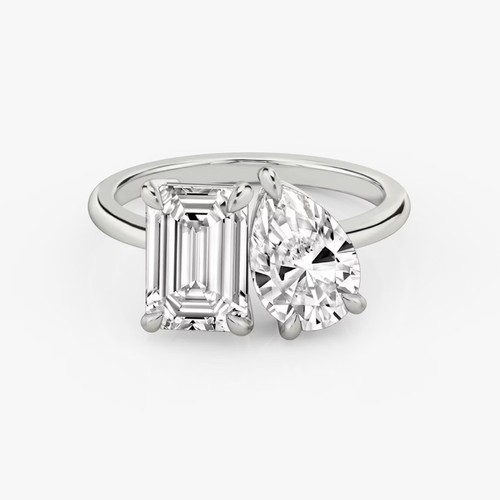 Anello lusso con diamanti - di,