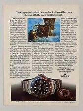 Pubblicità Vintage ROLEX GMT Master Pepsi Anni 70 Seventies Orologio