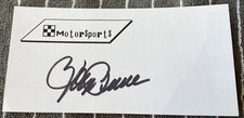 Carta NASCAR ROGER PENSKE autografata personalmente firmata INDY CAR RACING spedizione gratuita