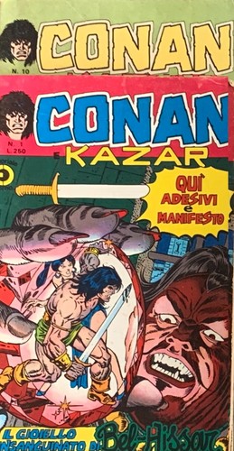 Conan kazar editoriale - kazar, corno