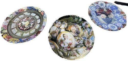 Piatto decoupage 8 - da, 8"