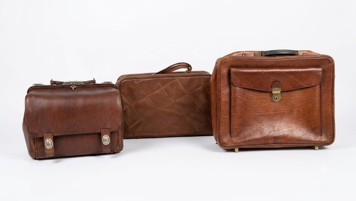 Tris borse valigie vintage - di,