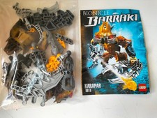 LEGO BIONICLE BARRAKI CARAPAR SET 8918 USATO COMPLETO