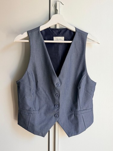 Gilet donna floria grigio - gilet,