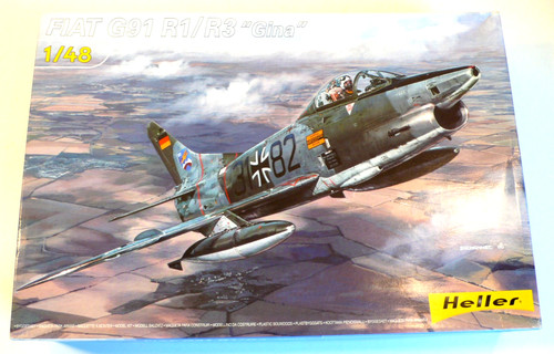 Kit heller 48ème fiat 91 - fiat, g-91
