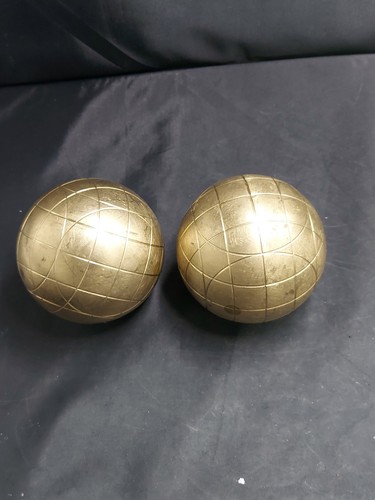 Lotto due bocce metallo da - due,