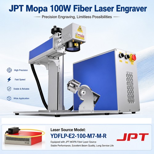 Marcatrice laser 100w jpt mopa - laser,