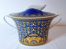 ROSENTHAL VERSACE MEDUSA BLU