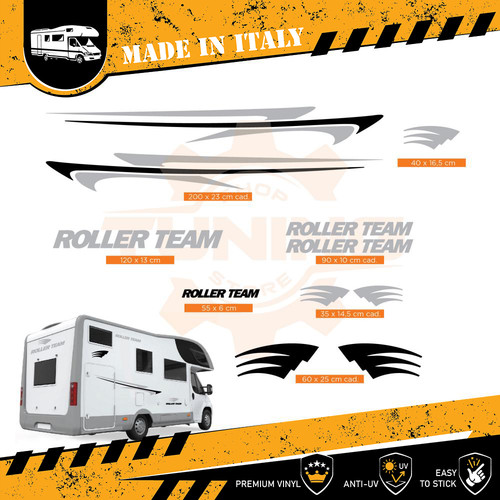Decalcomania adesivi camper - decalcomania,
