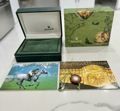 Libretti scatola verde rolex - libretti,
