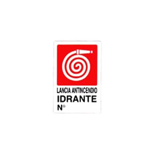 Cartello lancia antincendio