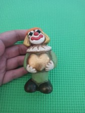 Thun clown pagliaccio piccolo cuore cappello arancione vestito verde