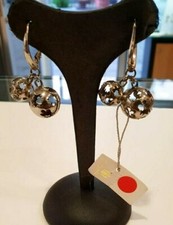 Roberto Giannotti Orecchini Chiama Angeli Doppia Sfera Argento SFA29 SCONTO 30%