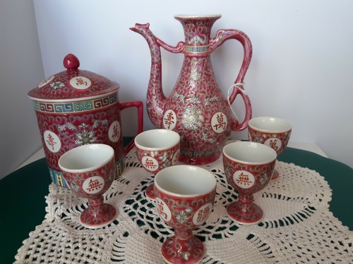 Set caffè tè cinese - caffè/tè, vintage