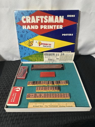 Stampante manuale vintage