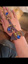 Pasamanos Anillo Pulsera Azul