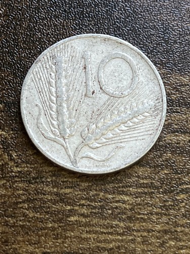 1952 italy ten lire plough - 1952,