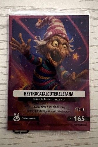 Italian brainrot card promo - italian,