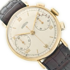 Angelus Cronografo Cal.215 18ct c1947