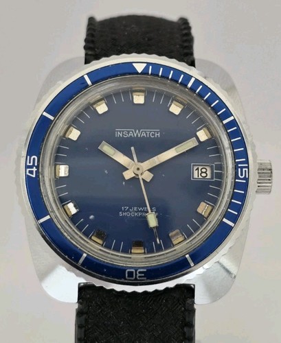 Vintage insawatch diver 17j - insawatch,