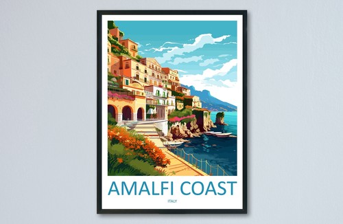 Stampa viaggio amalfi - stampa, da