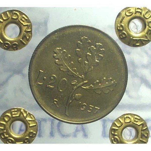 Repubblica italiana 20 lire - italiana,