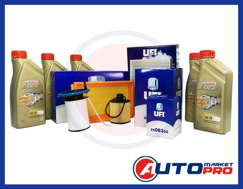 Kit filtri tagliando ufi fiat - tagliando,