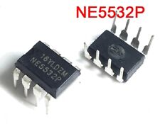 Lotto 5 Pezzi IC NE5532 NE5532N NE5532P 5532 = NJM5532DD 5532DD 5532D DIP-8 
