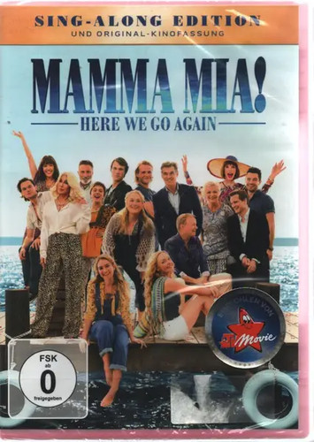 Dvd mamma mia here - dvd, we