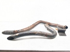 08-17 Harley Davidson Dyna Grasso Bob FXDF Vance & Hines Scarico Headers W/