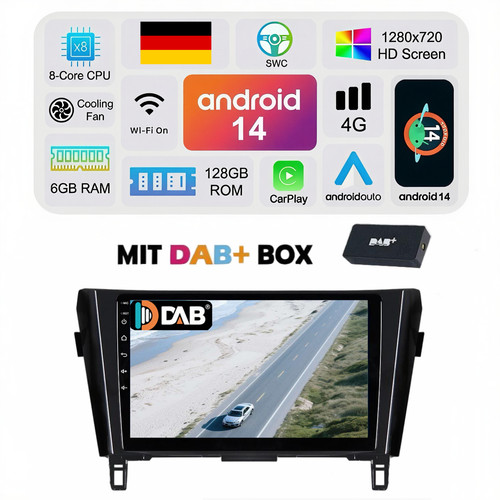 Autoradio 128g core - 6+128g,