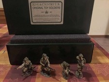 KING AND COUNTRY DD026 US ARMY 101ST AIRBORNE PARATROOPERS Soldatini Piombo Box