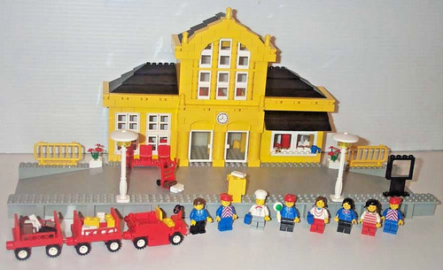 Lego 4554 stazione ferroviaria - 4554,