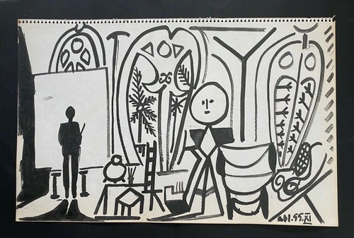 Pablo picasso litografia - pablo,