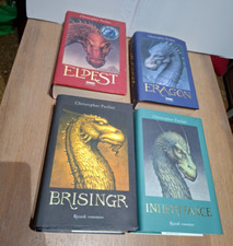 COLLEZIONE 4 LIBRI PAOLINI TRILOGIA ELDEST + ERAGON + BRISINGR + INHERITANCE