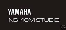 YAMAHA NS-10M STUDIO - REPLICA GRAFICA - NS10