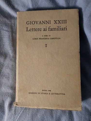 Giovanni xxiii lettere - giovanni, ai