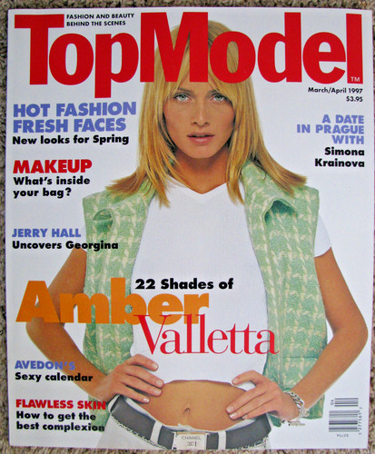Top model magazine - model, amber