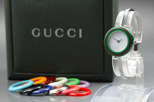 Con scatola orologio gucci - scatola],