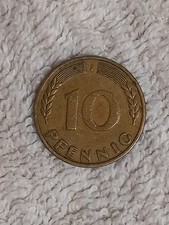 Moneta 10 Pfennig 1949 Banca